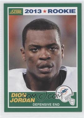 2013 Score - [Base] #361 - Rookie - Dion Jordan