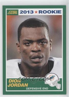 2013 Score - [Base] #361 - Rookie - Dion Jordan