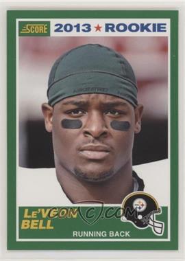 2013 Score - [Base] #392 - Rookie - Le'Veon Bell