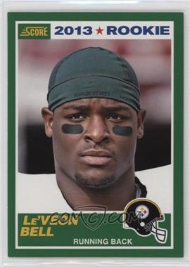 2013 Score - [Base] #392 - Rookie - Le'Veon Bell