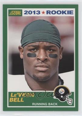 2013 Score - [Base] #392 - Rookie - Le'Veon Bell