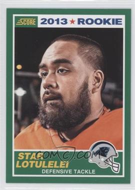 2013 Score - [Base] #424 - Rookie - Star Lotulelei