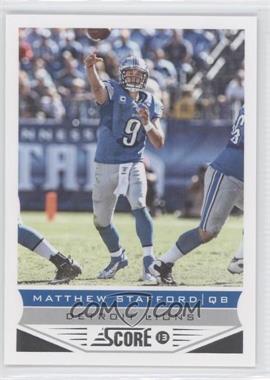 2013 Score - [Base] #68 - Matthew Stafford