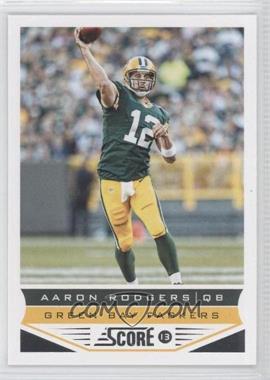 2013 Score - [Base] #75 - Aaron Rodgers