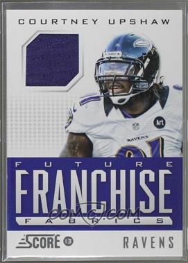 2013 Score - Future Franchise Fabrics #FR-CU - Courtney Upshaw [Noted]