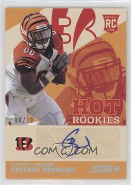 2013 Score - Hot Rookies - Artist Proof Signatures #13 - Giovani Bernard /10