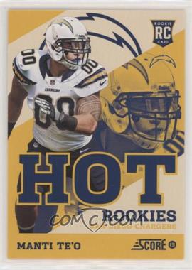 2013 Score - Hot Rookies - Retail #48 - Manti Te'o