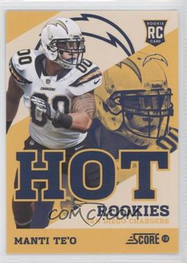 2013 Score - Hot Rookies - Retail #48 - Manti Te'o