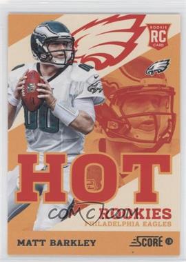 2013 Score - Hot Rookies #2 - Matt Barkley