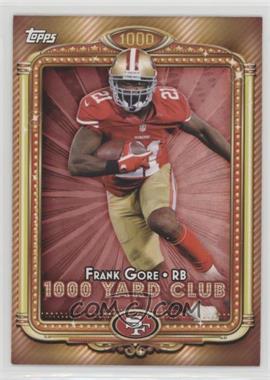 2013 Topps - 1000 Yard Club #20 - Frank Gore