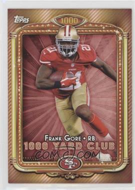 2013 Topps - 1000 Yard Club #20 - Frank Gore