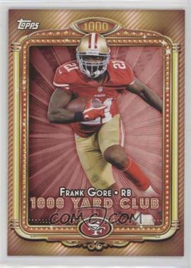 2013 Topps - 1000 Yard Club #20 - Frank Gore