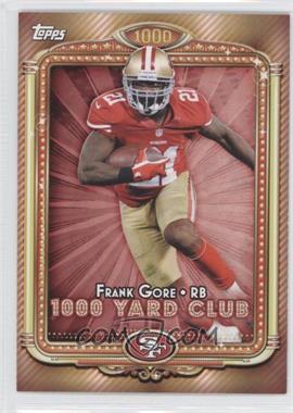 2013 Topps - 1000 Yard Club #20 - Frank Gore