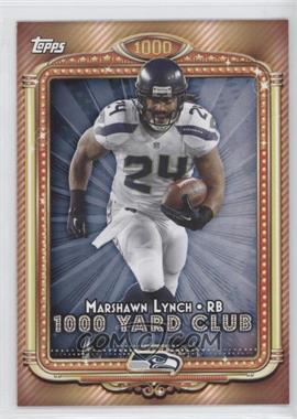 2013 Topps - 1000 Yard Club #5 - Marshawn Lynch