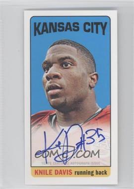 2013 Topps - 1965 Topps Mini Rookie Autographs #38 - Knile Davis