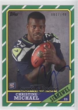 2013 Topps - 1986 Topps Rookie Autographs #39 - Christine Michael /140