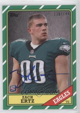 2013 Topps - 1986 Topps Rookie Autographs #6 - Zach Ertz /140