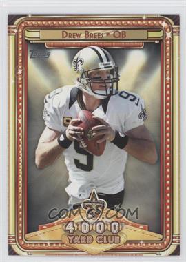 2013 Topps - 4000 Yard Club #1 - Drew Brees