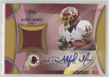 2013 Topps - Autograph Relic - Silver #TAR-AM - Alfred Morris /50 [EX to NM]