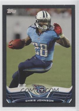 2013 Topps - [Base] - Black Border #214 - Chris Johnson /58