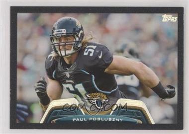 2013 Topps - [Base] - Black Border #232 - Paul Posluszny /58