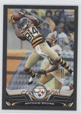 2013 Topps - [Base] - Black Border #8 - Antonio Brown /58