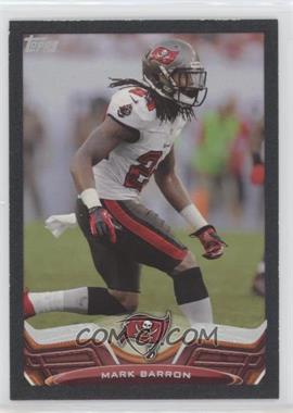 2013 Topps - [Base] - Black Border #86 - Mark Barron /58