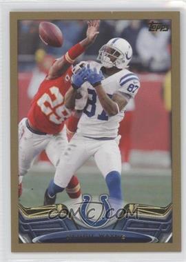 2013 Topps - [Base] - Gold Border #190 - Reggie Wayne /2013