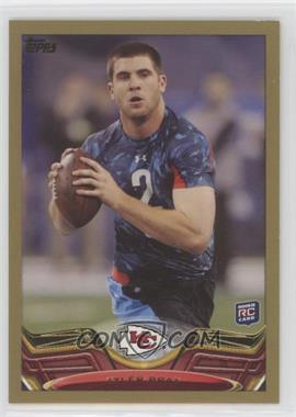 2013 Topps - [Base] - Gold Border #242 - Tyler Bray /2013