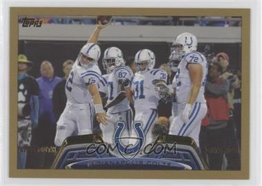 2013 Topps - [Base] - Gold Border #429 - Team Leaders - Indianapolis Colts Team /2013