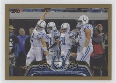 2013 Topps - [Base] - Gold Border #429 - Team Leaders - Indianapolis Colts Team /2013