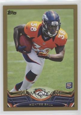 2013 Topps - [Base] - Gold Border #61 - Montee Ball /2013