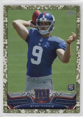 2013 Topps - [Base] - Military Border #159 - Ryan Nassib /399