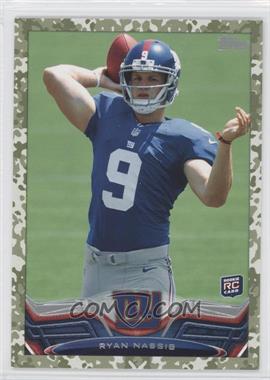 2013 Topps - [Base] - Military Border #159 - Ryan Nassib /399