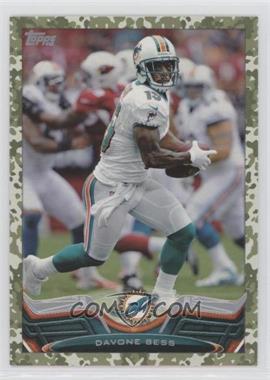 2013 Topps - [Base] - Military Border #164 - Davone Bess /399