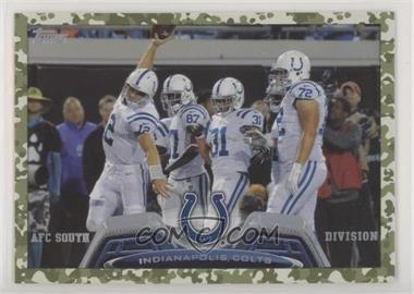 2013 Topps - [Base] - Military Border #429 - Team Leaders - Indianapolis Colts Team /399
