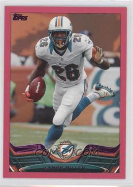 2013 Topps - [Base] - Pink BCA Border #141 - Lamar Miller /399