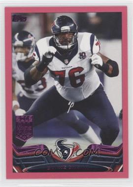 2013 Topps - [Base] - Pink BCA Border #28 - All-Pro - Duane Brown /399