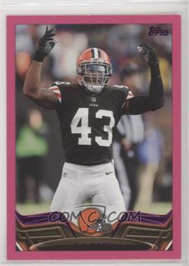 2013 Topps - [Base] - Pink BCA Border #302 - T.J. Ward /399