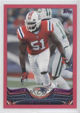 2013 Topps - [Base] - Pink BCA Border #424 - Jerod Mayo /399