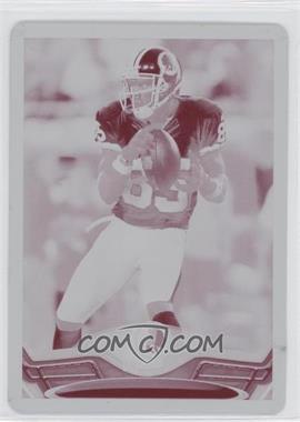 2013 Topps - [Base] - Printing Plate Magenta #3 - Leonard Hankerson /1