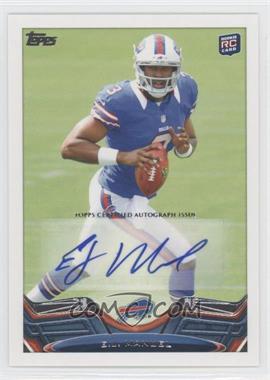 2013 Topps - [Base] - Rookie Autographs #215 - EJ Manuel