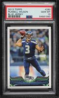 Russell Wilson (Blue Jersey) [PSA 10 GEM MT]