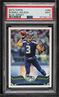 Russell Wilson (Blue Jersey) [PSA 9 MINT]