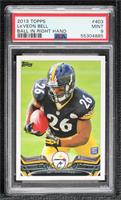 Le'Veon Bell (Ball in Right Hand) [PSA 9 MINT]