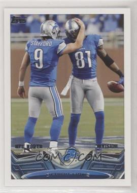 2013 Topps - [Base] #97 - Team Leaders - Detroit Lions Team