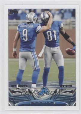 2013 Topps - [Base] #97 - Team Leaders - Detroit Lions Team