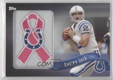 2013 Topps - Blaster Box Commemorative Team Patch Ribbon - BCA #PR-AL - Andrew Luck