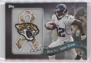 2013 Topps - Blaster Box Commemorative Team Patch Ribbon - Military #PR-MJD - Maurice Jones-Drew