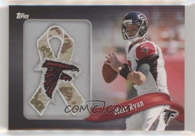 2013 Topps - Blaster Box Commemorative Team Patch Ribbon - Military #PR-MR - Matt Ryan